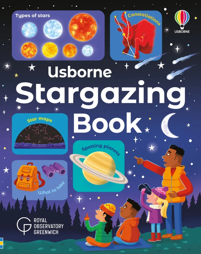 Usborne Stargazing Book, anglická kniha