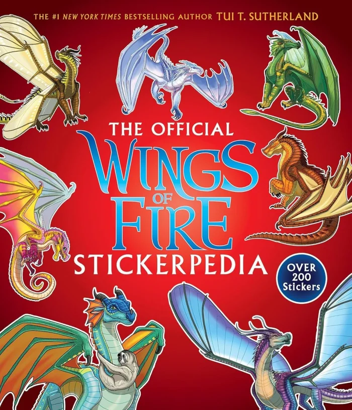 Wings of Fire Stickerpedia, nálepkový zošit