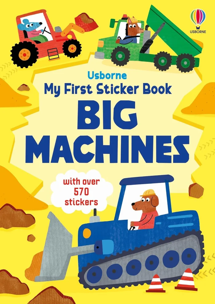 Big Machines, nálepkový zošit