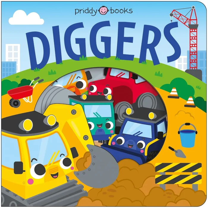 Diggers, anglická kniha - leporelo
