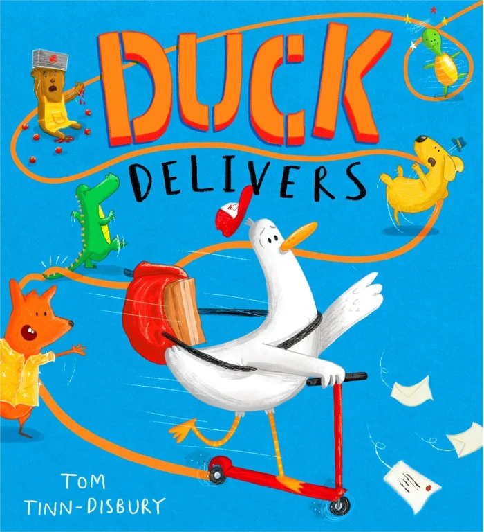 Duck Delivers, anglická kniha