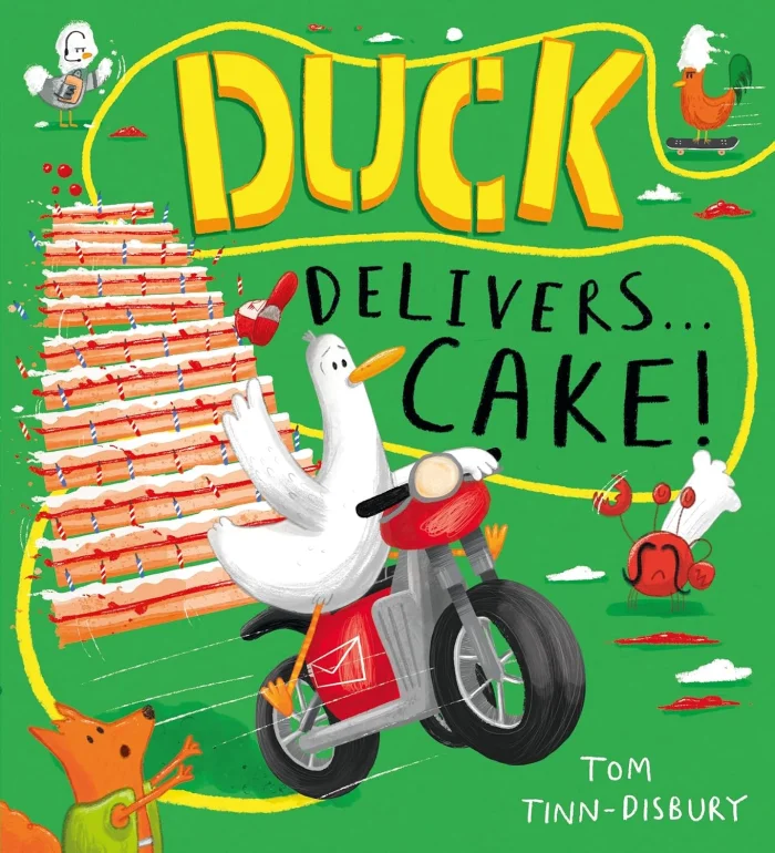 Duck Delivers . . . Cake!, anglická kniha