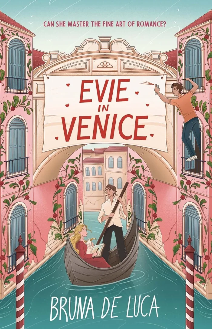 Evie in Venice, anglická kniha