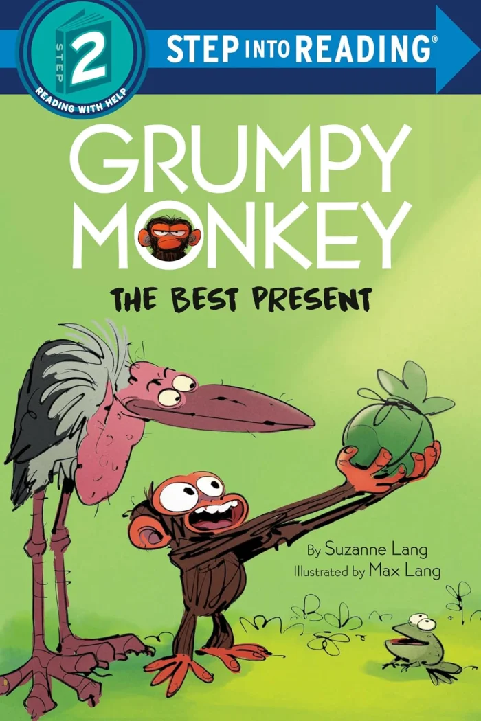 Grumpy Monkey The Best Present, anglická kniha