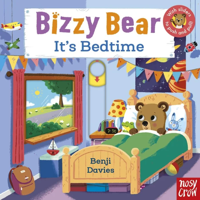 It's Bedtime, anglická kniha - leporelo