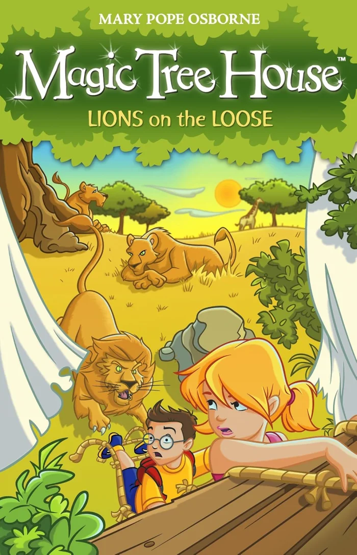 Lions on the Loose (11), anglická kniha