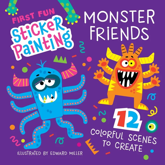 Monster Friends, nálepkový zošit
