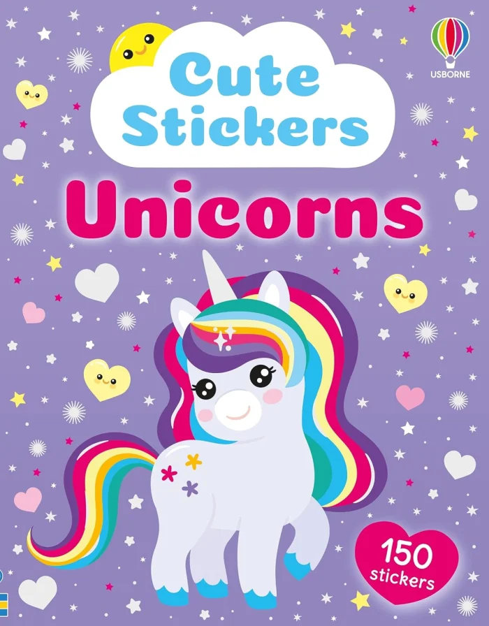 Unicorns, nálepkový zošit