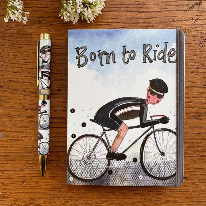 Born To Ride Small Chunky Notebook A6 (SCN40), zápisník A6