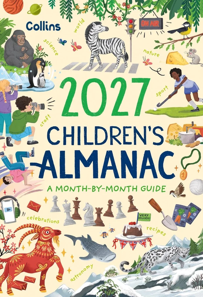 2027 Children’s Almanac, anglická kniha
