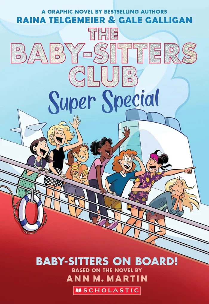 Baby-sitters on Board! (Super Special #1), anglická kniha - komiks