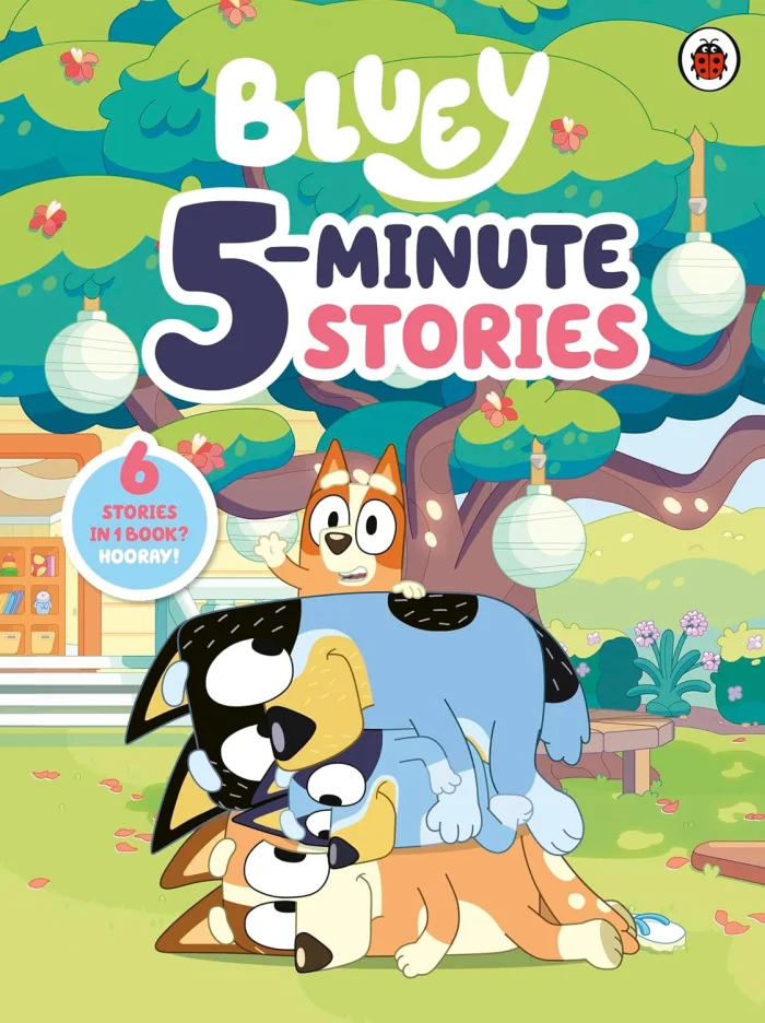 Bluey: 5 Minute Stories, anglická kniha