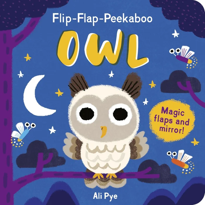 Owl , anglická kniha - leporelo