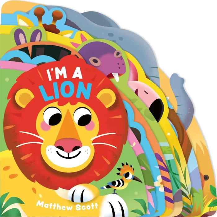 I'm a Lion, anglická kniha - leporelo
