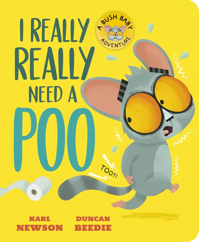 I Really, Really Need a Poo, anglická kniha - leporelo