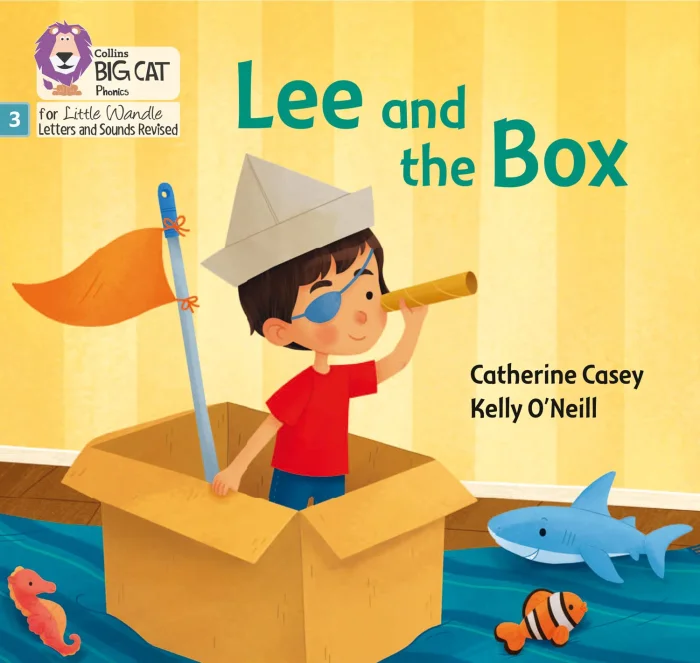 Lee and the Box (L2), anglická kniha