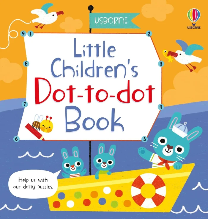 Little Children's Dot-to-Dot Book, anglická kniha s úlohami