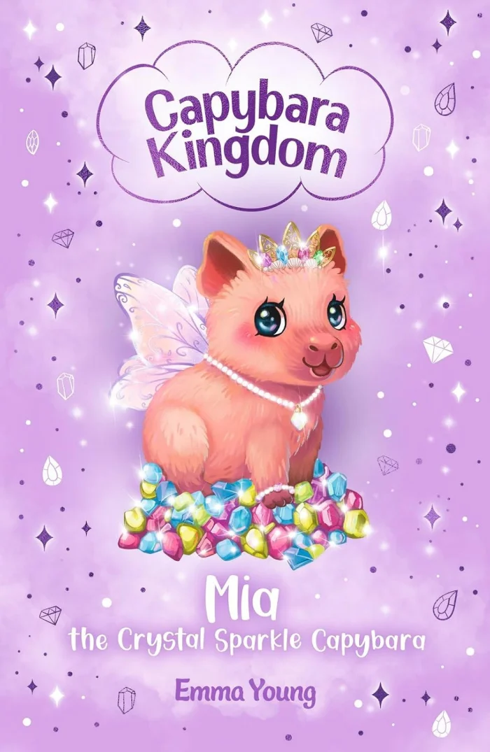 Mia the Crystal Sparkle Capybara (2), anglická kniha