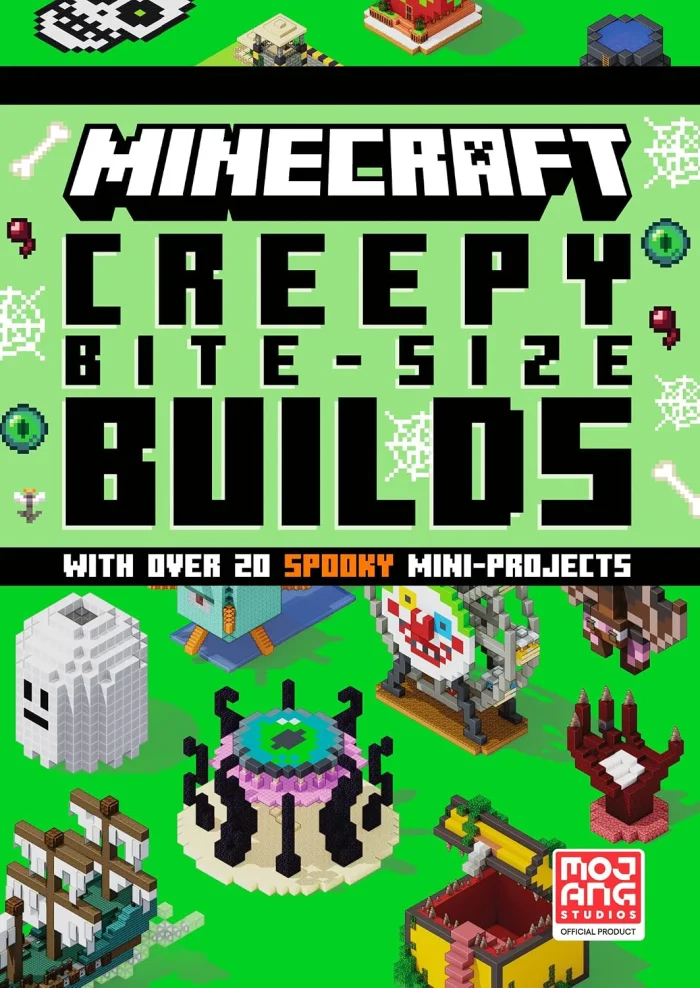 Minecraft Creepy Bite-Size Builds, anglická kniha
