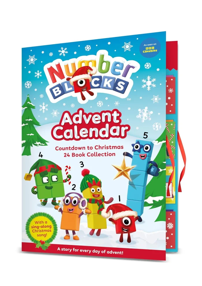 Numberblocks Advent Calendar Book Collection, adventný kalendár