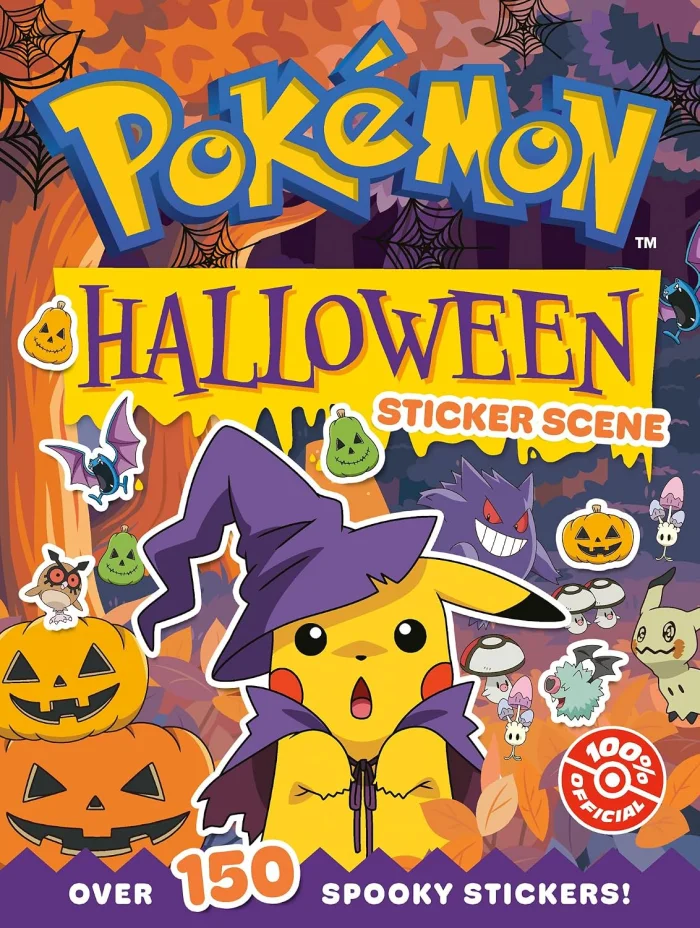 Pokémon Halloween Sticker Scene, nálepkový zošit