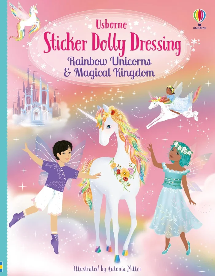 Rainbow Unicorns and Magical Kingdom, nálepkový zošit