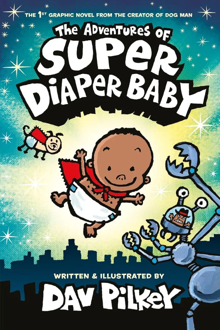 The Adventures of Super Diaper Baby (1), anglická kniha - komiks