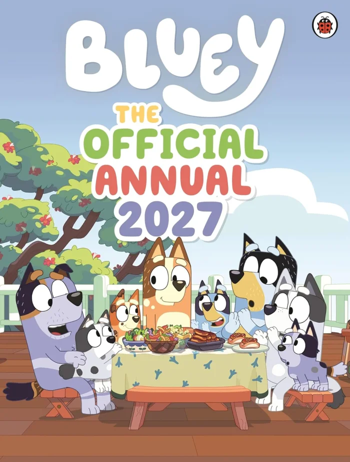 The Official Bluey Annual 2027, anglická kniha