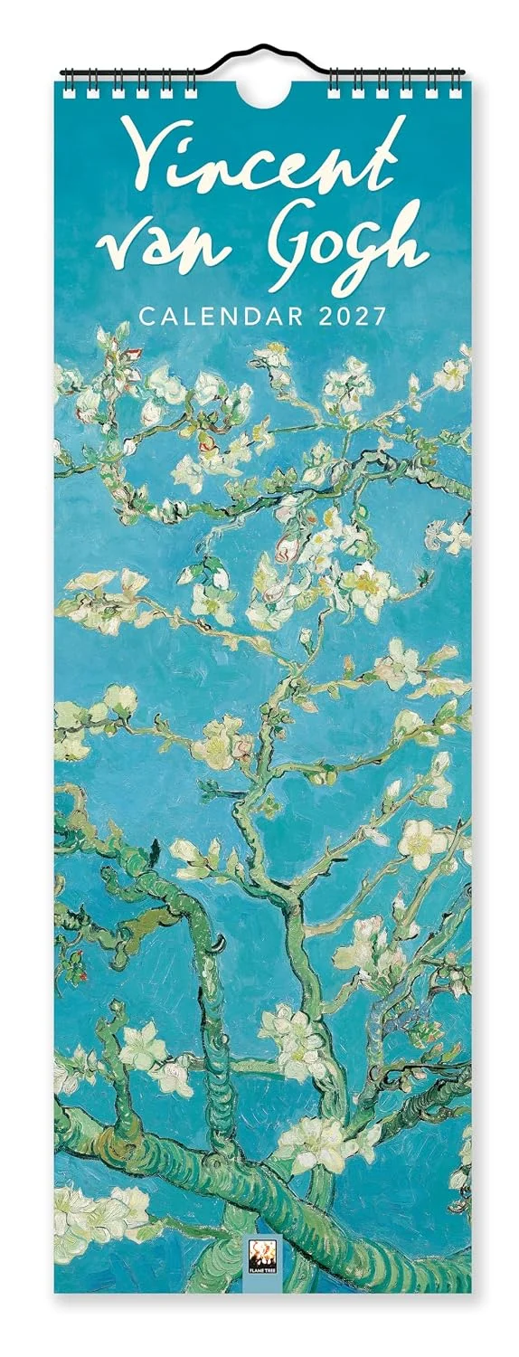Vincent van Gogh Slim Calendar 2027, anglický kalendár