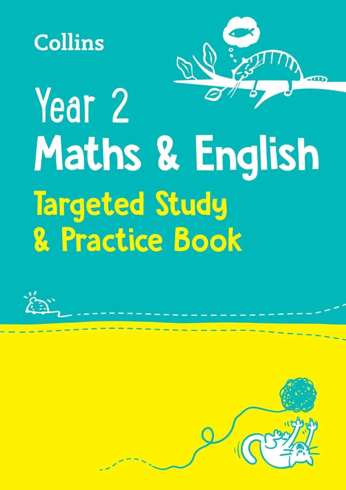 Year 2 Maths and English KS1 Targeted Study & Practice Book, pracovný zošit